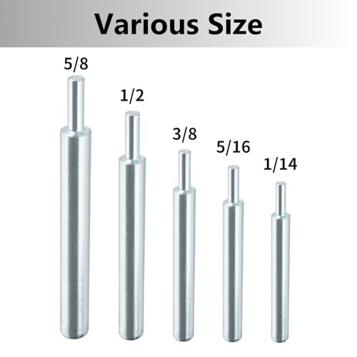 Drop-in Anchors, 20PCs 5/8 Inch Zinc-Plated for Concrete, Secure Mounting, Industrial-Strength with Tie 014973238216- 5/8" Drop-in Anchor Setting Tool