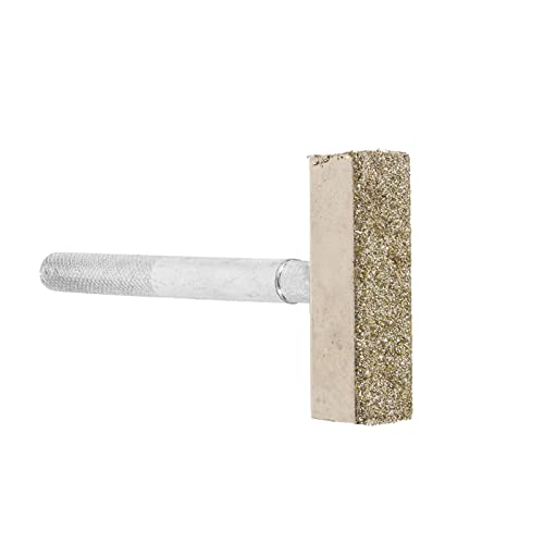 Premium Diamond Grinding Wheel Straightener with Electroplating - T-shaped Tool for Dressing Bench and Bench Grinding Machines - Heavy Duty Knurled Handle for