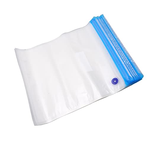 20Pcs 3D Printer Filament Resealable Bags, Vacuum Storage with Double Seal for Dry Filament, Compatible with 1.75mm, 2.85mm, 3mm Reels, Hand Pump Ziplock