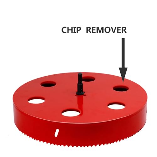 240mm / 9.45 inch HSS Bi-Metal Hole Saw Hole Drilling Cutter for Wood 240mm / 9.45 inch