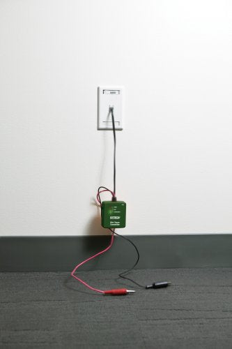 Extech TG20 Wire Tracer and Tone Generator | Tracks wires/cables, non-contact probe, RJ11 and crocodile clips, adjustable. Sensitivity