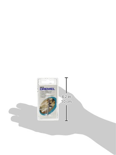 Dremel Tungsten Carbide Carving Bit (Pack of 3), Round-Over Cut, 1/8 in Shank, 0.125 in Cutting Diameter Round End Cylinder 1/8 in (Pack of 3)