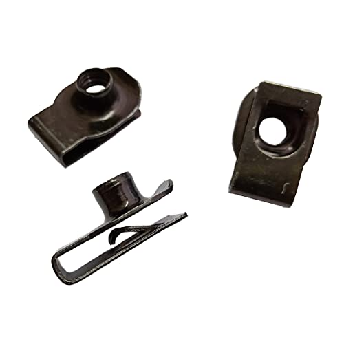 M10 Hex Head Sems Body Bolts & U-nut Clips