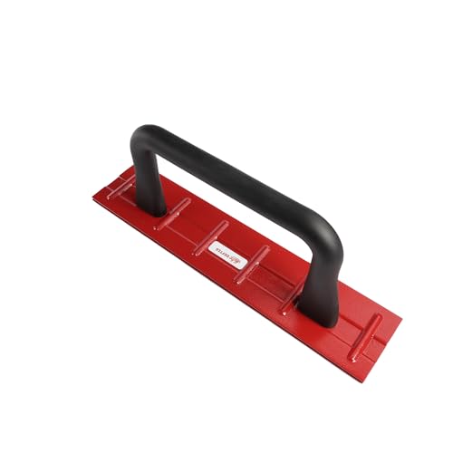 Malco 16" Drip Edge Folding Tool, 1" and 1-1/2" bends in 22 Ga 16" Roofing Panels, Standing Seam Roofing Tool, Sheet Metal Bending Tool (DEFT16) 16 Inch Red