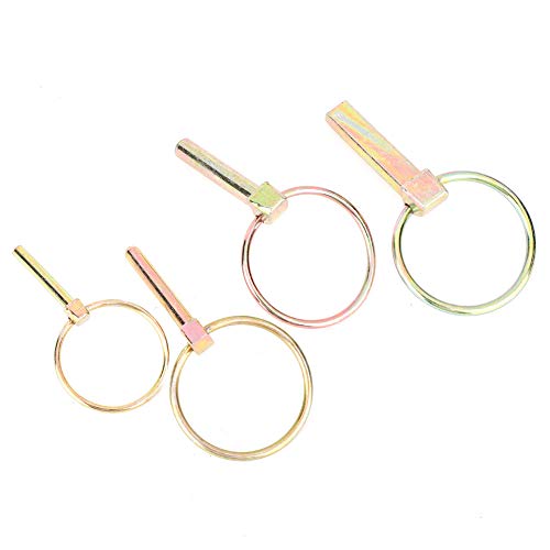 50pcs Trailer Gate Pin, Cotter Pins Heavy Duty, Gorilla Cart Parts, Suitable for Effortlessly Securing Trailers and Equipment