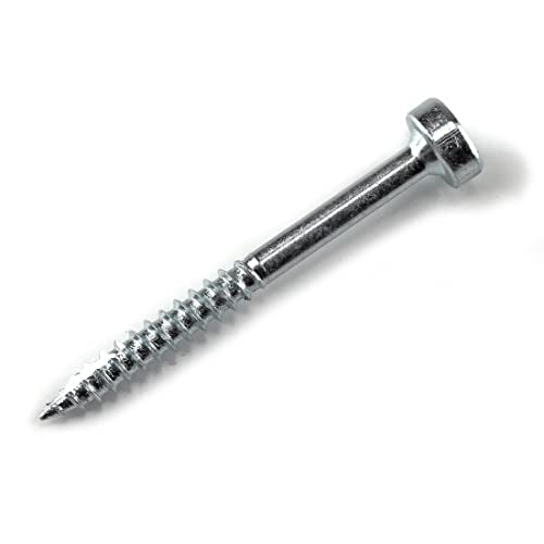 Kreg Zinc Pocket-Hole Screws, Pocket Hole Screws, 500 Count, 1-1/2-Inch