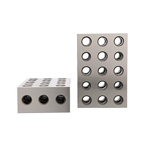 HHIP 9999-0005 3 X 2.5 X 2" Angle Plate & 01-02-2003 Block Set Matched Pair