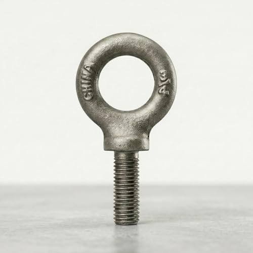 2 Pcs Lifting Shoulder Eye Bolts 3/4", Heavy Duty Eye Bolts with Lifting Shoulder, Eyebolts, Rigging Hardware and Fittings, Machinery Lifting Rings, Concrete and Metric Sizes, Rigging Accessories 2