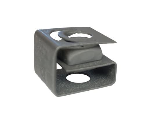 RackGold® Black 10-32 Slide-on Cage Nuts 25 Pack USA Made