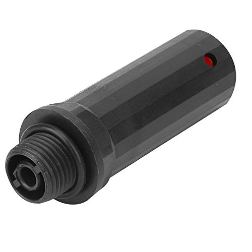 Air Compressor Breather,5Pcs Engineering Plastic Compressor Breathing Rod,15.5mm Professional Black Air Compressor Breather Nozzle Vent Cap for Pump Accessories