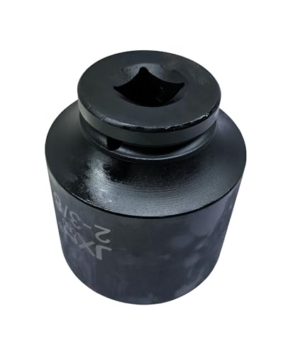 3/4" Drive 2-3/8" Impact Socket, 6-Point, Heat Treated Cr-Mo Alloy Steel