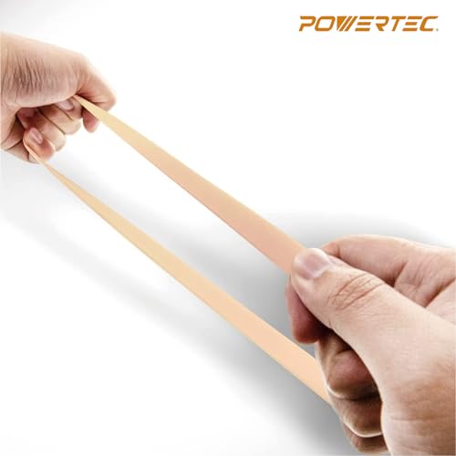 POWERTEC 59-1/2 Inch Bandsaw Blades Assortment w/ 9 Inch Band Saw Tires, Band Saw Blades 3PK with 9" x 1/2" x 5/32" Bandsaw Tires 2PK, Band Saw Accessories for Delta, Craftsman, Grizzly & Shop Fox 59-1/2 Inch Assortment w/ 9" Tires