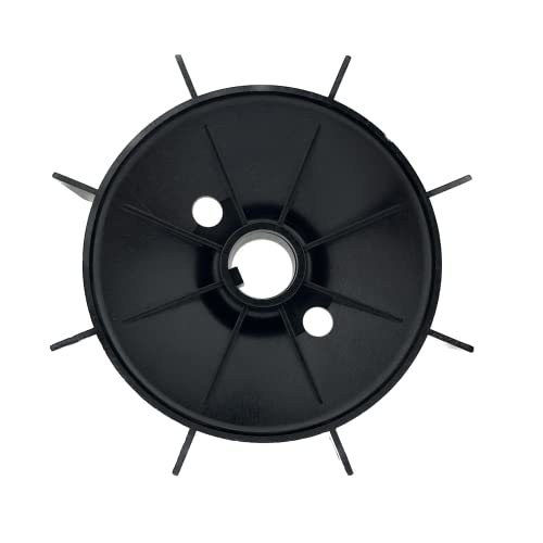 Fan Blade for Electric Motor 32 mm / 160 mm H 45 mm with Wedge Plastic Motor Blade Fan Blade Accessories Air Compressor Plastic Fan Blade Fan Blade Made of Nylon 32mm / 160mm