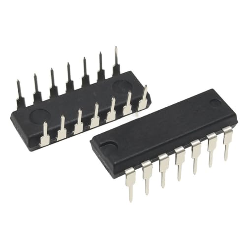 SN74AHCT125N Quadruple Bus Buffer Gate Outputs IC DIP-14 Pack of 10 | 3-state 4.5 V to 5.5 V operating voltage, high-speed CMOS logic block