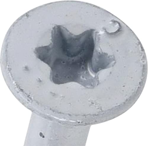 Power Pro White Flat-Head Concrete Screw Anchors (3/16" x 3-1/4") - 100 pc 3/16" x 3-1/4" 100 Pieces