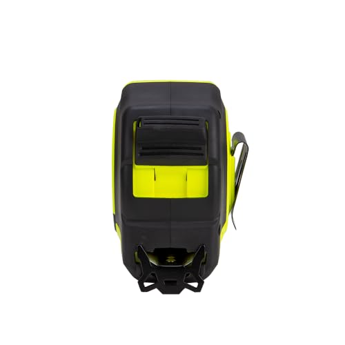 Komelon 35-Ft Contractor TSII Wide Blade Tape Measure with Backside Printing, Manual Lock, Long Standout (91435) Hi-Viz Yellow 35 FT