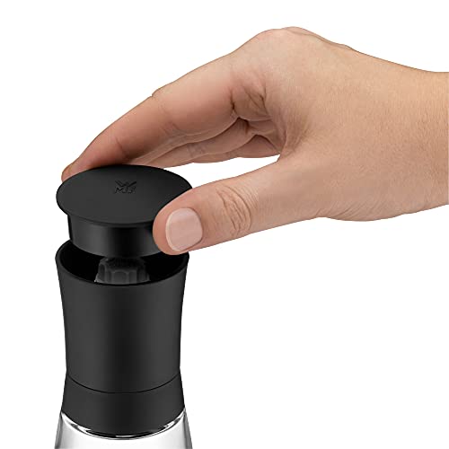 WMF 14 cm Spice Mill with No Contents, Black Trend, Transparent