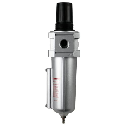 Air Pressure Regulator & Filter Combo compressor 1/2" & gauge clean compressed air system regulate pressure moisture