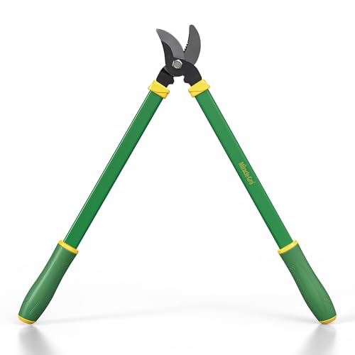 Miracle-Gro 24 in. Bypass Lopper for Tree Branch Trimming and Pruning – Heavy-Duty Branch Cutter with Ultra-Sharp Carbon Steel Blade, 1.5 in. Cutting Capacity and Comfort Grip Handles Bypass Lopper 24"