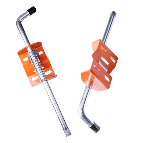 Heavy Duty Gate Anchor Cane Bolt – 17 Inch Drop Rod Stake for Farm, Garden, Ranch Fence Gates – Prevent Swinging & Sagging – Zinc Plated Steel 1