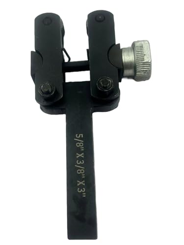 Spring Loaded Action Clamp Type Knurling Tool 3-25 mm Capacity- 3/8" Square Shank for Lathes