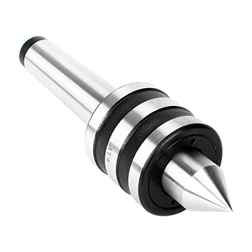 MT4 Live Center,4MT 60° Morse Taper, .0003"Acc. for Lathe CNC Work MT4