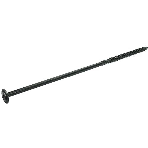 GRSSFW381215-GRIP-RITE 3/8 X 12 PRIMEGUARD Plus Coated T-40 Star Drive Washer Head COARSE Thread Type 17 Point Structural Screw 15 Count