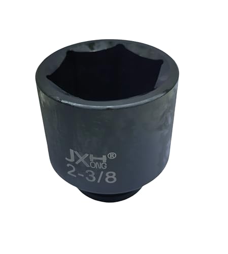 3/4" Drive 2-3/8" Impact Socket, 6-Point, Heat Treated Cr-Mo Alloy Steel