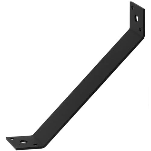 4 Pack 11-1/8" x 1-1/2" 45-Degree Angle Bracket for Post Pergola 11-1/8" x 1-1/2"