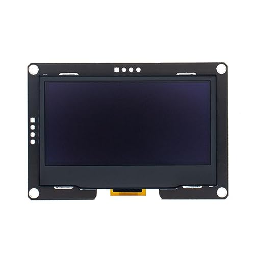 Hailege 2.42 Inch SSD1309 128 x 64 OLED Display Module 2.42 Inch 4-Pin OLED LCD Display Module (IIC White) IIC