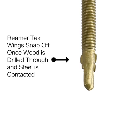 #14 x 3-1/4 Reamer Tek Torx Star Head Self-Drilling T-30 (50 Pcs)