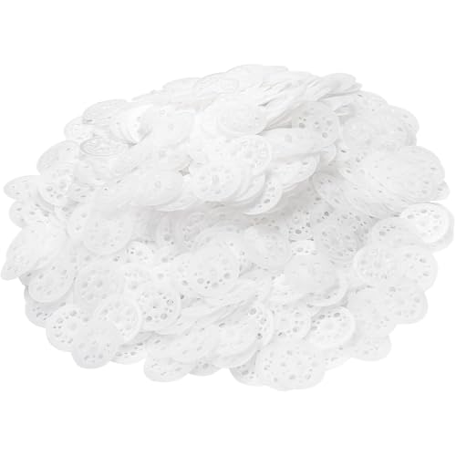 Frcctre 500 Pcs 46 mm Polypropylene Washers for Fixing and Fastening Rigid Foam Insulation Foam Board Panels and Sheets, Plastic Washers for Screws Nail 1.81 inches