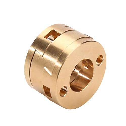 2-Pack Oldham Coupling Couplers Compatible with VzBot, BLV and Other 3D Printer Z axis T8 Lead Screw Hotbed (Oldham Coupling)