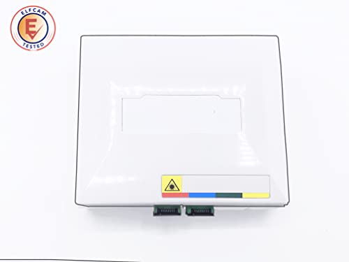 Elfcam - Fiber Optic Termination Point (GF-AP) FTTH, Fiber Optic Connector SC/APC (2 Optical Connectors) 2 Optical connector
