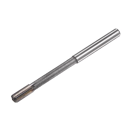 sourcing map Clamping Reamer 6.2mm H7 C1/K30 Carbide Tip Precision Straight Flutes Round Shank Lathe Machine Cutter 6.2mm