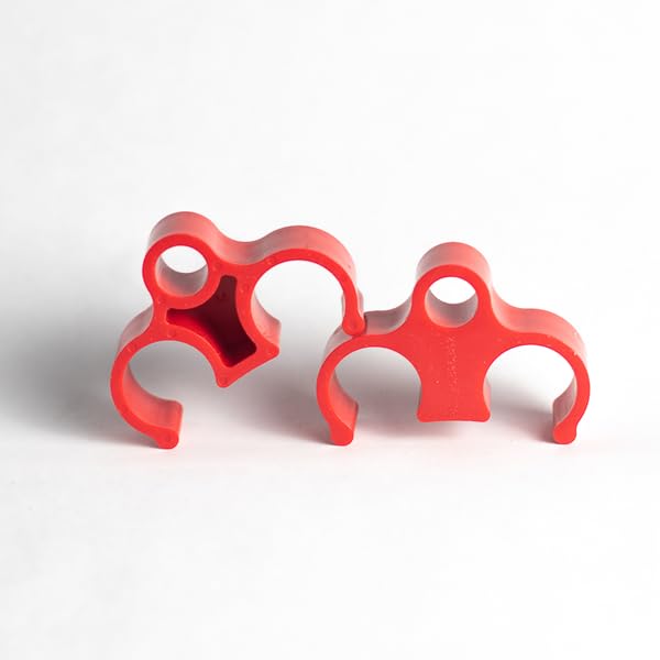Rack-A-Tiers Slammers - Rigid/PVC Conduit Spacer with Support Hole, Keep Conduits in Place During Slab Work & Concrete Pour - 50 Pack (For 3/4-inch Conduits) (35075.RSWS)