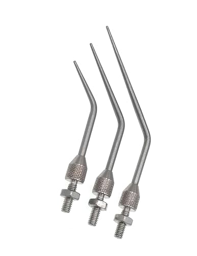 SUXING Measuring Inserts for Dial Indicators, 45 Degree Angle, Rounded Steel Pin R 0.3 mm, Thread M2.5, Pin