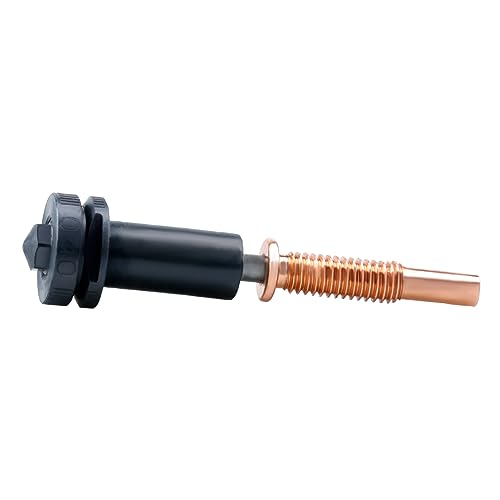 3D Printer Upgrade Interchangeable Trimetal High Flow Nozzles 0.4. Hardened Steel, Copper, Titanium TC4 Compatible with RapidChange REVO Hotends and Extruders (0.4 mm)