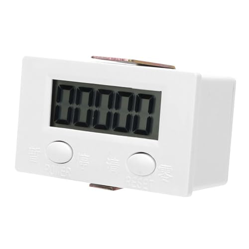 Fafeicy Magnetic Induction Counter, 0-99999 Metal Sensor with LCD Display, Panel Mount/External Mode, 10-15 mm Proximity Distance, 12 mm Opening Diameter