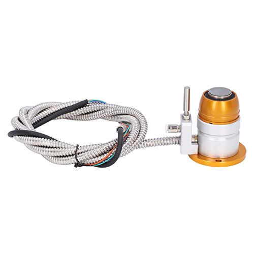 CNC Automatic Tool Sensor Gauge Z Axis Tool Setter DC 24V 4 Wires Normally Closed with Cable Strong Magnetic Base Carbide Contact Probe Sealed Design Dustproof Waterproof for CNC Router