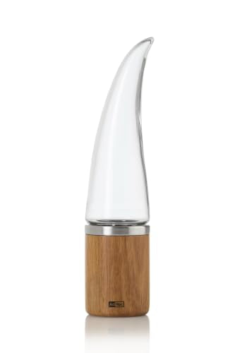 AdHoc Peperone Chilli Cutter, Acacia Wood/Acrylic, PreciseCut Technology, Dried Herbs and Spices Cutter, 22cm