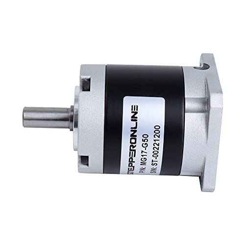 STEPPERONLINE Planetary Gear Ratio 50:1 Twisted Game 50 Arc-min for Nema 17 Stepper Motor