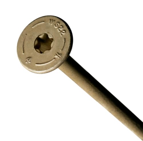 Simpson Strong-Tie SDWS22400DB-R50 Strong-Drive SDWS Timber Screws (Exterior Grade), 0.220 Inch x 4 Inch, Double-Barrier Coated, Washer Head, Sawtooth Point, Tan (Pack of 50) Pack of 1