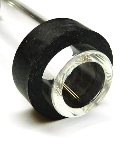 JTS Steamer Rubber Washer Gaskets, 5/8" ID x 3/8" Thick, Set of 10, for Boiler Sight Glass Gauge Seals