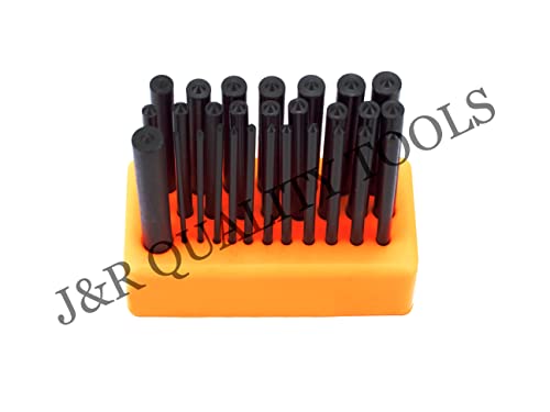 VCT 28pc 3/32"- 1/2" Transfer Punch Set Steel Toolmaker Machinist Thread Tool Kit Set