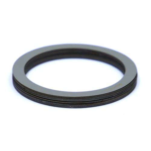 StarPal M42 Stainless Steel Flange Gasket Set, 0.1/0.15/0.2/0.3/0.4/0.5/0.6/0.8/1mm Thick Washers, 9 Pieces Total Astrophotography Accessory