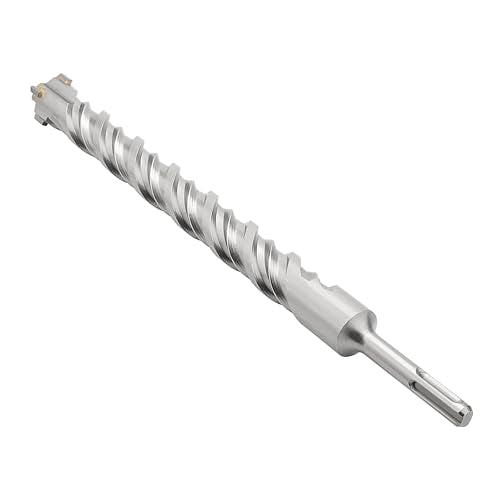 2 Pcs 1-3/16"x12.2"(30x310mm) SDS Plus Rotary Hammer Bit for Concrete 1-3/16 in x 12.2 in (30 x 310mm)