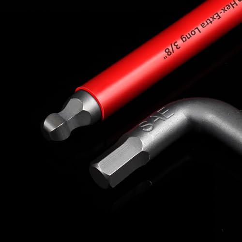 Facoow Allen Wrenches Sets, 26pcs Full Size SAE & Metric Hex Key Set 26pcs(Metric&SAE)