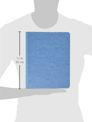 ACCO Pressboard Report Cover, Side Bound, Tyvek Reinforced Hinge, 8.5 Inch Centers, 3 Inch Capacity, Letter Size, Light Blue (A7025972A) 1 Pack