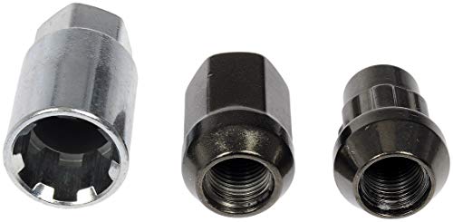 Dorman 713-275Z Hyper Black Acorn Wheel Nut Lock Set